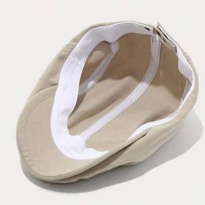 Boina Japonesa Artística de Ala Corta para Mujer, Sombrero Retro de Primavera/Verano, Gorra de Pintor Lisa para Hombre - Product Image 5