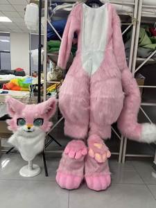 Costume de mascotte en peluche douce de <span class=keywords><strong>renard</strong></span> pour adultes, directement de l'usine, pour Halloween, Noël, les fêtes et les carnavals - Product Image 5