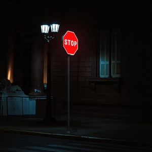 <span class=keywords><strong>Segnale</strong></span> LED STOP in Alluminio Riflettente e Luminoso, <span class=keywords><strong>Segnale</strong></span> Stradale per Assistenza al Parcheggio - Product Image 4