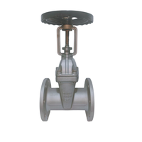Vanne à opercule en acier inoxydable Wanlian DN50-DN400 PN16 à tige montante à passage plein pour systèmes d'alimentation en eau, provenant du Fujian