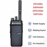 Radio Bidireccional Motorola DP2400e XiR P6600i XPR3300e DEP550e DMR Original, Walkie Talkie VHF o UHF de 64 Canales, IP67, para Negocios