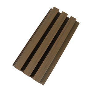 Anti-decoloración Resistente a las grietas Reciclable Anti-deformación Impermeable Anti-UV Compuesto Exterior Panel de pared WPC - Product Image 4