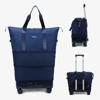 Grand sac de voyage à roulettes pour courts séjours, sac de rangement professionnel, sac de maternité pour l'hôpital, sac de voyage