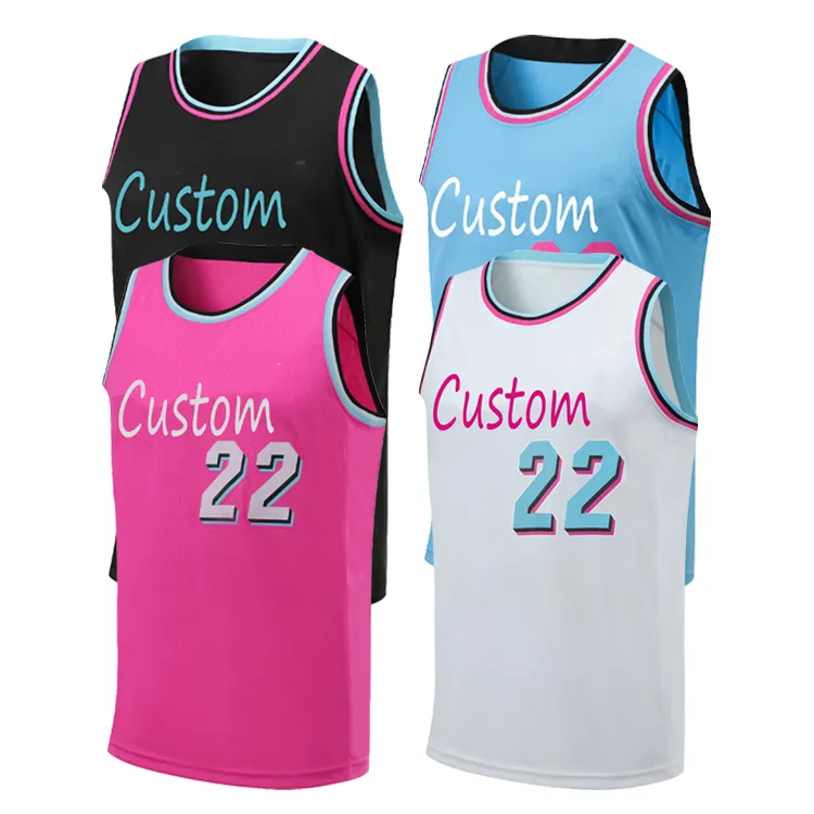 Cheap Reverse Design Your Own Blank Reversible Basketball Uniforms Jersey