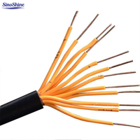 Kabel Listrik RVVP Terproteksi Harga Pabrik 30V Isolasi XLPE Terpilin Multi Inti Berlapis PVC Kabel Kontrol Teknik LAN