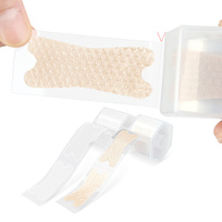 Patch de talon anti-abrasion en forme de prune transparente pour talons hauts semelles de sport invisibles pour chaussures sandales orteil Protection des pieds