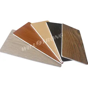 Factory Price Wood Grain Aluminum Composite Panel for Building Materials for House Construction