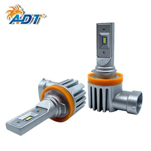 ADT H11 LED Scheinwerfer lampe H8 H9 H10 AC 9V-32V 4220smd super weißes kabelloses Auto LED Nebels chein werfer h11