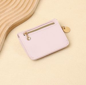 Porte-monnaie multifonctionnel en cuir PU Porte-monnaie Zéro Portefeuille court Pochette Petit porte-clés Porte-cartes de crédit avec porte-clés - Product Image 5