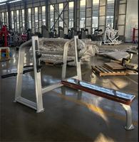 Banc plat en acier Q235 pour musculation, équipement de fitness commercial pour la musculation et l'entraînement en force
