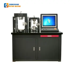 Test de compression et de flexion du ciment/testeur de résistance à la compression Machine d'essai de pression entièrement automatique