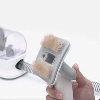 Outil de toilettage multifonctionnel pour animaux de compagnie Gz.0 avec aspiration sous vide, tondeuse professionnelle pour chats et kit de brosses anti-poils