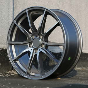 Rines de Aluminio Pintados en Negro Mate de 18-19 Pulgadas 5x112 para Mercedes W223 W222 W204 W205 W213 Clase C <span class=keywords><strong>E</strong></span> S de Repuesto - Product Image 3