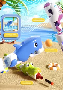 Pistola ad Aria Compressa 3-in-1 Bechotoy per Bambini, Giocattolo con Proiettili Morbidi e Acqua per Ragazzi e Ragazze - Product Image 4