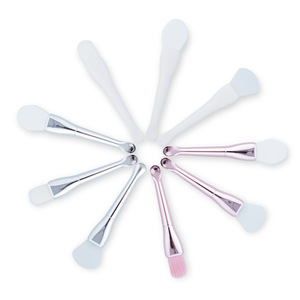 Brosse à cils multifonctionnelle à double tête avec spatule Cuillère Silicone + Matière plastique Personnalisable Marque privée - Product Image 2