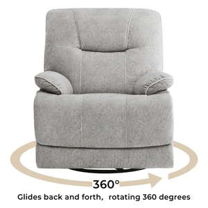 Geeksofa Chaise inclinable manuelle en tissu moderne avec massage pour meubles de salon Chine - Product Image 3