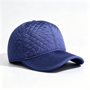 Gorra de Béisbol Deportiva Unisex Acolchada y Aislante, de 6 Paneles, Estructurada, Color Azul Marino, para Uso Diario en Exteriores, Ajustable - Product Image 5