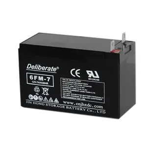 Đa chức năng có thể sạc lại 12V 12Ah 12V 7Ah 12V 8AH AGM UPS Pin Chu kỳ sâu kín Pin axít chì cho máy phun