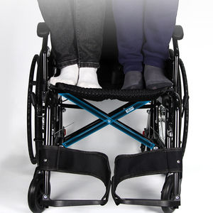 JR203-# A # fornitore di terapia riabilitativa sedia A rotelle per trasporto manuale per adulti leggera sedia A rotelle pieghevole - Product Image 2