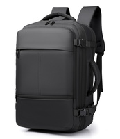 Mochila de Viaje Aprobada para Avión, Maleta de Negocios con Compartimento para Portátil, 180 °   Mochila para Múltiples Laptops para Viajes