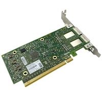 Adaptador Ethernet MCX623106AC-CDAT de Doble Puerto 100GbE, Tarjeta de Interfaz de Red PCIe 4.0 X16 para Servidor