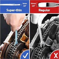Llave Combinada Profesional OEM de Acero al Carbono, Llave de Boca Doble para Herramientas de Reparación DIY