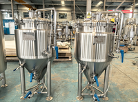 Réservoir de fermenteur conique isobare Glycol chemisé 100L 150L 200L Traitement d'alcool de bière Homebrew 50L 300L 500L Ferme de traitement