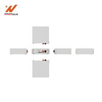 Batterie au lithium Lifepo4 51,2 V 100 Ah 5 kW pour énergie renouvelable, pack de batteries Lifepo4 48 V 5 kW 10 kW 20 kW pour système de stockage solaire
