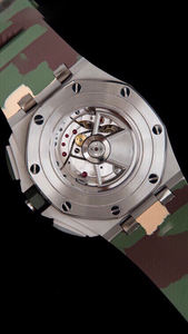 Nuovo Orologio Meccanico Subacqueo di Lusso di Alta Qualità con Lancette in Gomma Impermeabile 42mm Movimento <span class=keywords><strong>APF</strong></span> Factory 4130 Cronografo 26238 Oro Rosa - Product Image 5