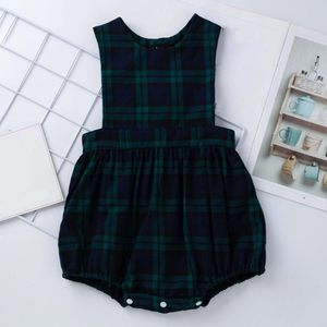 Custom <strong>Christmas</strong> Tartan Plaid Newborn Clothes <strong>Girls</strong> Boys Bodysuit Infant Long Sleeve White Shirt <strong>Jumper</strong> Baby Romper Set - Product Image 5
