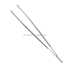 <span class=keywords><strong>Pinzas</strong></span> dentadas de tejido ruso, <span class=keywords><strong>pinzas</strong></span> de algodón de lactancia, acero inoxidable, quirúrgicas, dentales - Product Image 6