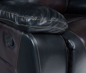Juego de Sofás Chesterfield de Estilo Moderno, Tapicería de Cuero Sintético, Madera y Metal, para Decoración del Hogar, Muebles para Sala de Estar - Product Image 3
