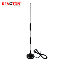 Antenne fouet 4G à base magnétique SMA mâle GSM à gain élevé 3-15dBi avec câble RG174 de 2m – Prix direct usine