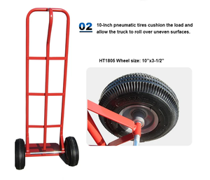 Vente chaude en usine entrepôt transportant des marchandises chariot à main chariot - Product Image 5