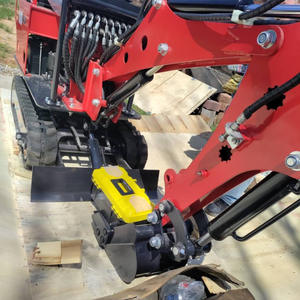 Excavadora de pista de goma Micro Bagger 08ton <span class=keywords><strong>Mini</strong></span> excavadora barata - Product Image 4