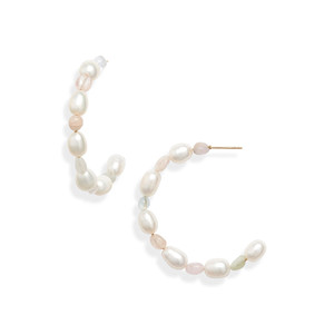 Aros de Perlas de Agua Dulce, Más Colores Disponibles - Product Image 4