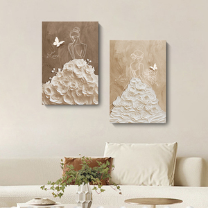 Bán buôn New <span class=keywords><strong>Canvas</strong></span> <span class=keywords><strong>Painting</strong></span> cho phòng khách nhà hàng khách sạn và căn hộ tường trang trí nội thất in ấn kỹ thuật số - Product Image 4