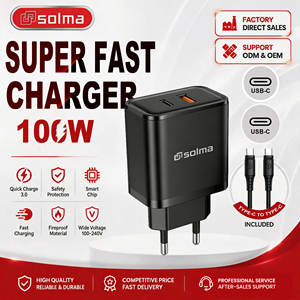 Meilleures ventes Chargeur USB-C économique 100W Chargeur <span class=keywords><strong>portable</strong></span> Adaptateur de charge super rapide pour iPhone <span class=keywords><strong>Samsung</strong></span> OnePlus - Product Image 1