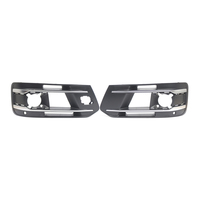Grilles latérales de pare-chocs avant en ABS noir argenté avec trou ACC 4M0807681AA 4M0807681S 4M0807682AA pour Audi Q7 4M 2016-2019