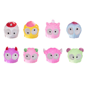 Dp Resin Soot Sprite <b>Miniature</b> Ornaments Abstract Cartoon Halloween Decorations Craft Accessories - Product Image 4
