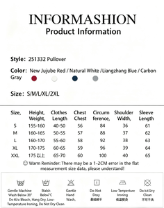 Maglione <span class=keywords><strong>bordeaux</strong></span> girocollo in <span class=keywords><strong>maglia</strong></span> da <span class=keywords><strong>donna</strong></span> autunno inverno strato Base ampio Pullover in lana sottile Chic Top a maniche lunghe - Product Image 5