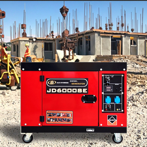 Generador Portátil Silencioso de 5KW Refrigerado por Aire con 50Hz para Uso Doméstico JD6000SE - Product Image 1