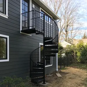 Exterior Spiral Stairs Outdoor Steel Staircase