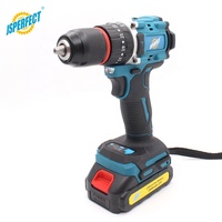 JSPERFCT Perceuse à percussion et marteau sans fil personnalisable de haute qualité avec batterie au lithium et moteur de charge pour le travail du bois et de l'acier