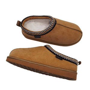 Nuova moda da <span class=keywords><strong>donna</strong></span> 2025 scarponi da neve invernali Sole spessi caldi Fau per pantofole con scarpe da casa in peluche a punta <span class=keywords><strong>chiusa</strong></span> per l'inverno - Product Image 5