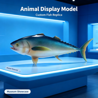 Modèle d'affichage personnalisé de poisson de type thon
