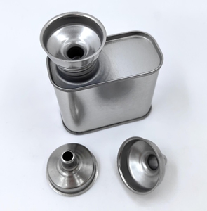 กรวยสแตนเลสขนาดเล็กสำหรับบรรจุน้ำมันฝาปิดขวดและฝาปิดสำหรับกระป๋องโลหะ - Product Image 5