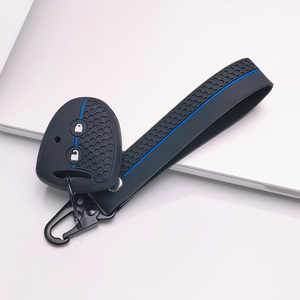 Funda para Llaves de Toyota Hilux <span class=keywords><strong>Vigo</strong></span> Yaris Corolla Rav4 Vitz Echo Old 2 con Llavero, Antirrayaduras, Antigolpes, Agarre Suave, Nueva - Product Image 4