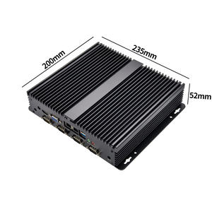 Industriële Pc J1900 <span class=keywords><strong>Dual</strong></span> Lan 6 Com Poorten Rs232 Rs485 <span class=keywords><strong>Embedded</strong></span> Mini Pcs X86 6usb Fanless Desktop <span class=keywords><strong>Computer</strong></span> - Product Image 6