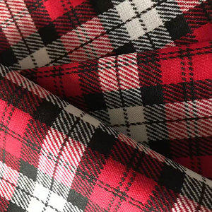 Tessuto Elasticizzato Jacquard Ponte De <span class=keywords><strong>Roma</strong></span> alla Moda ed Ecologico, 90% Poliestere 10% Spandex, Twill Elasticizzato a Quadri per Abbigliamento Femminile - Product Image 1